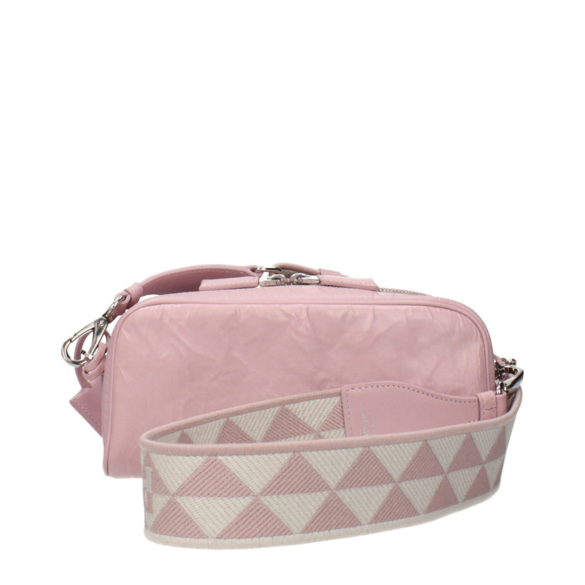 Prada Pink Leather Crossbody Bag Prada