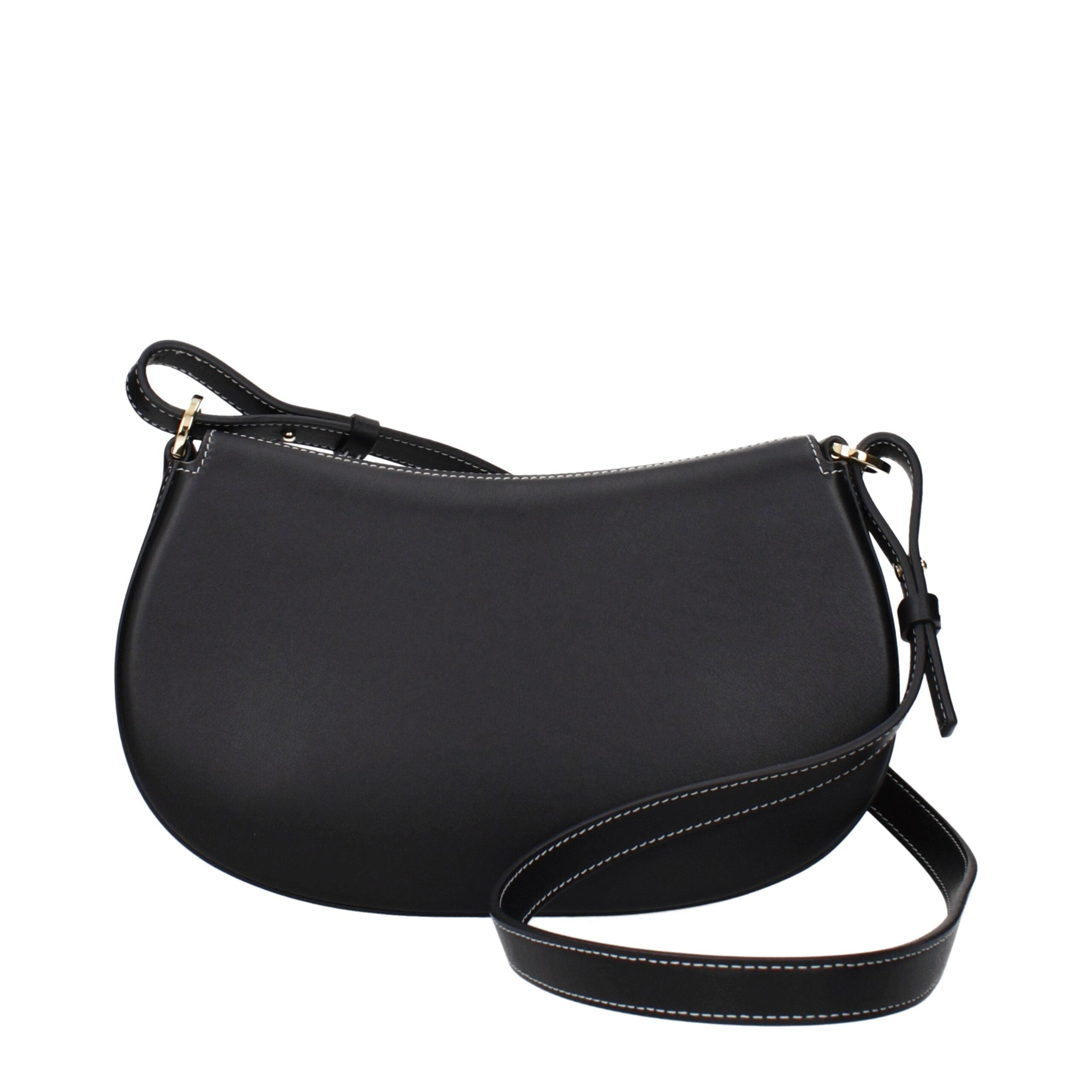 Valentino Garavani Black Leather Shoulder Bag Valentino Garavani