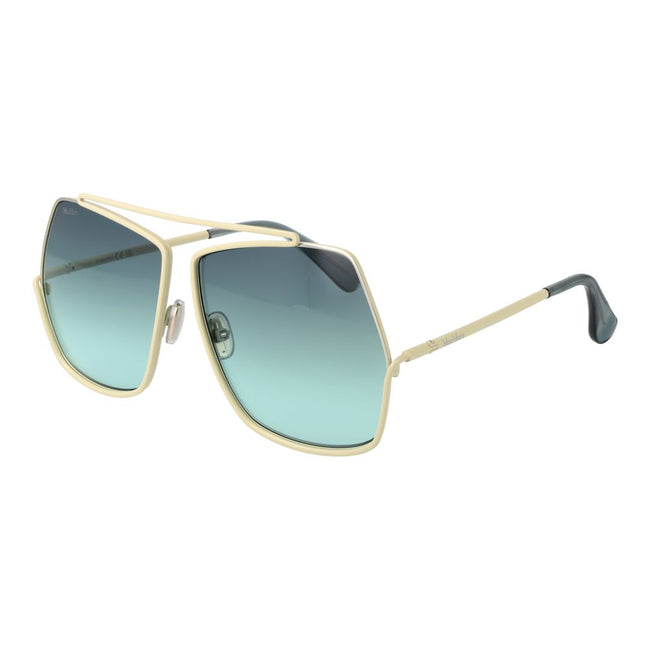 Max Mara Turquoise Metal Sunglasses Max Mara