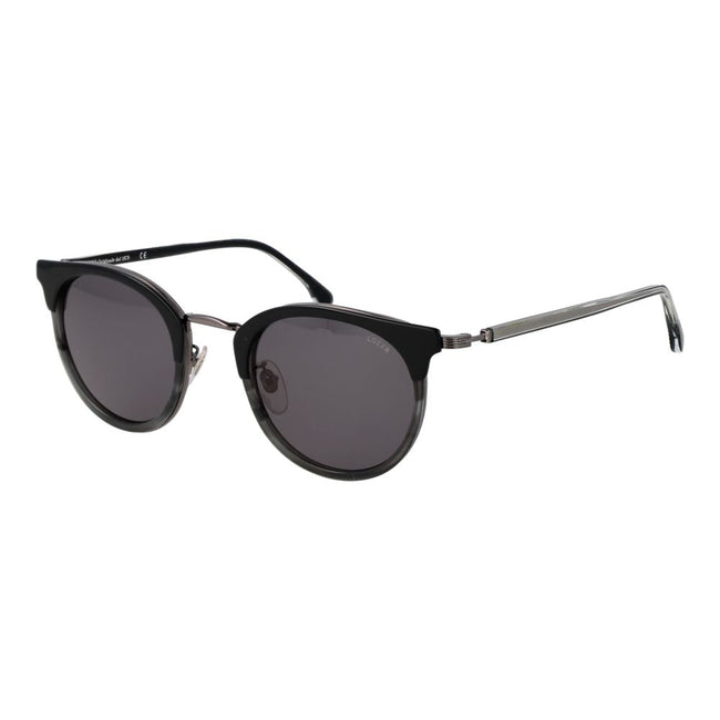 Lozza Black Stainless Steel Sunglasses Lozza