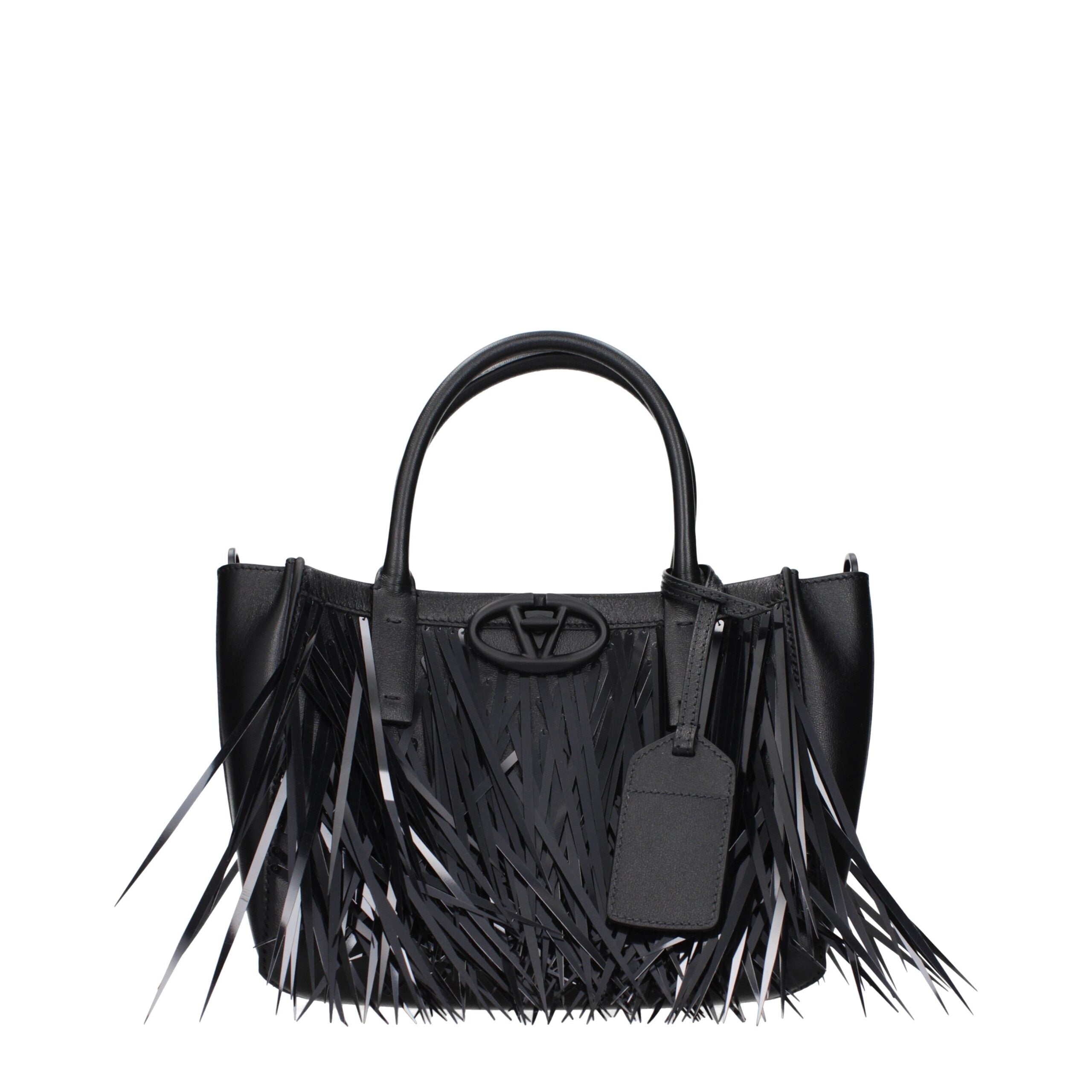 Valentino Garavani Black Leather Handbag Valentino Garavani