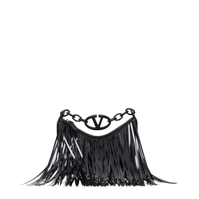 Valentino Garavani Black Leather Handbag Valentino Garavani