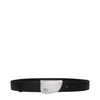 Burberry Black Leather Regular Belt Burberry