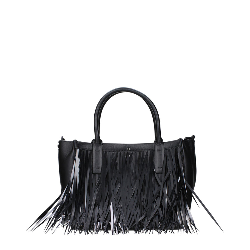 Valentino Garavani Black Leather Handbag Valentino Garavani