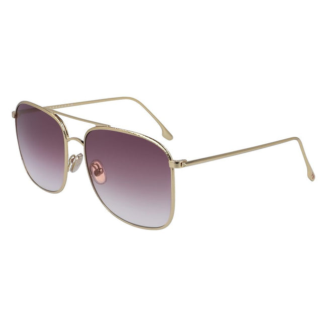 Victoria Beckham Gold Metal Sunglasses Victoria Beckham