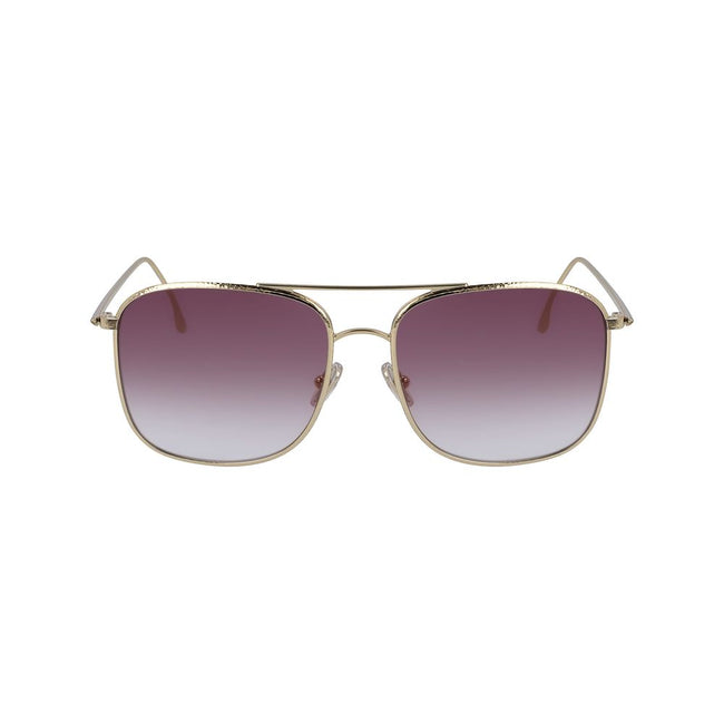 Victoria Beckham Gold Metal Sunglasses Victoria Beckham