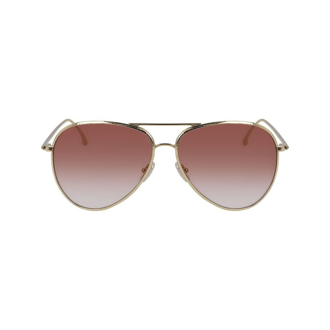 Victoria Beckham Gold Metal Sunglasses Victoria Beckham