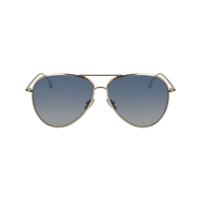 Victoria Beckham Gold Metal Sunglasses Victoria Beckham