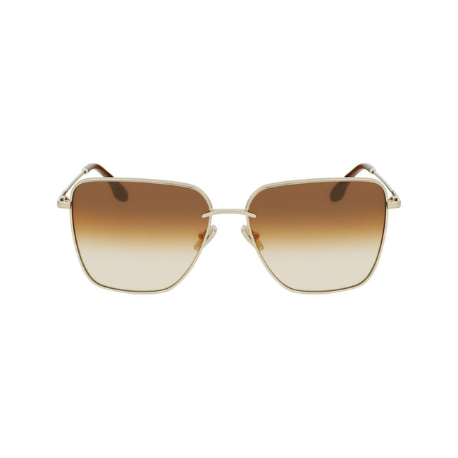 Victoria Beckham Gold Metal Sunglasses Victoria Beckham