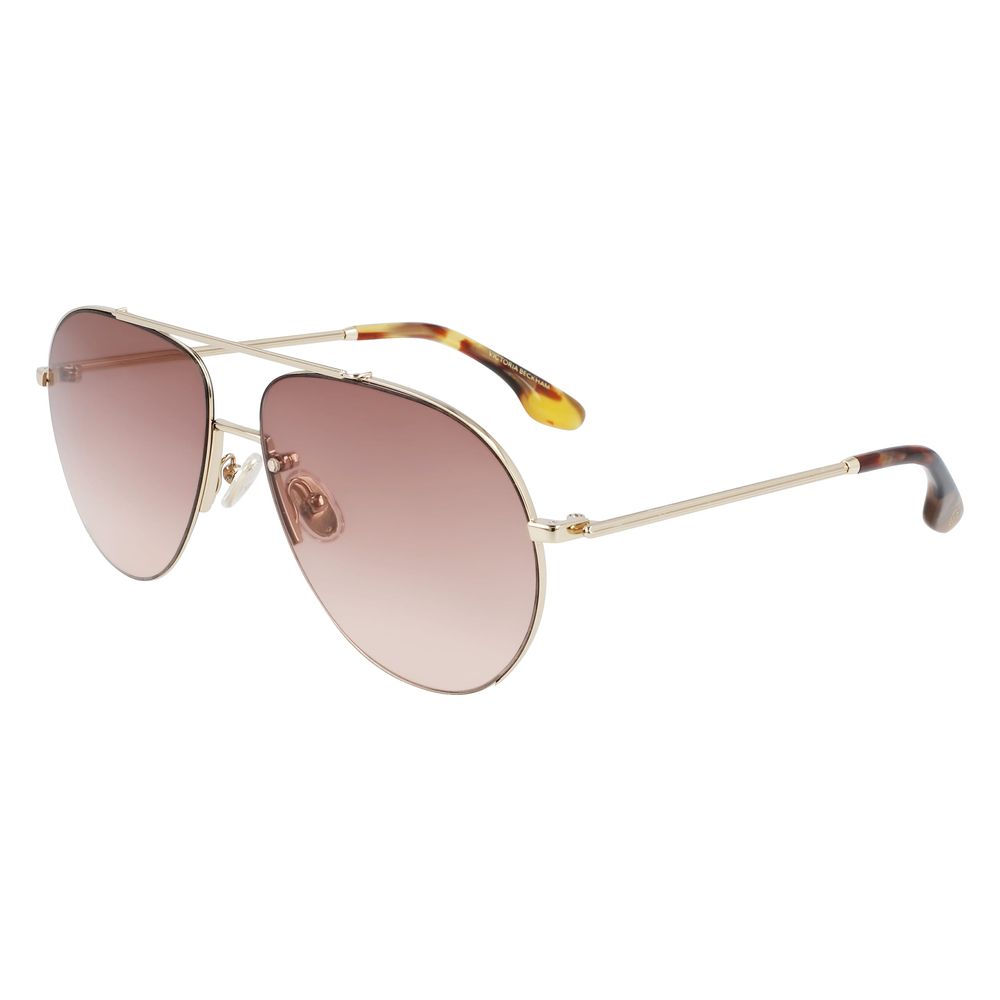 Victoria Beckham Gold Metal Sunglasses Victoria Beckham