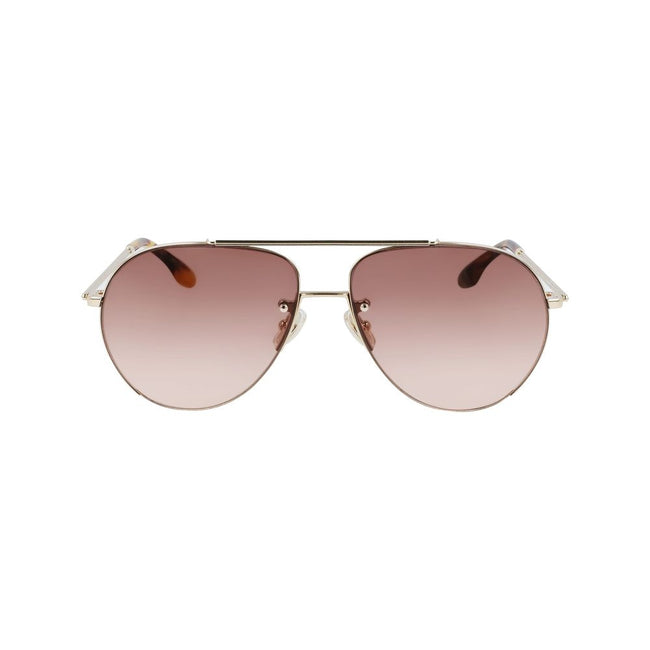 Victoria Beckham Gold Metal Sunglasses Victoria Beckham