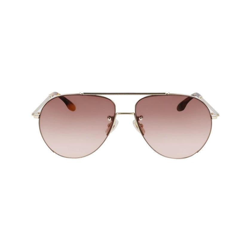 Victoria Beckham Gold Metal Sunglasses Victoria Beckham