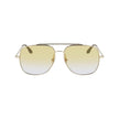 Victoria Beckham Gold Metal Sunglasses Victoria Beckham