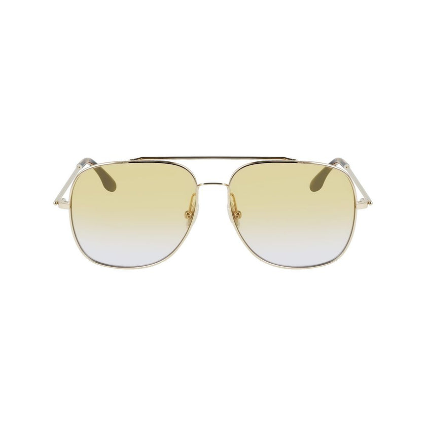 Victoria Beckham Gold Metal Sunglasses Victoria Beckham