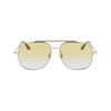 Victoria Beckham Gold Metal Sunglasses Victoria Beckham