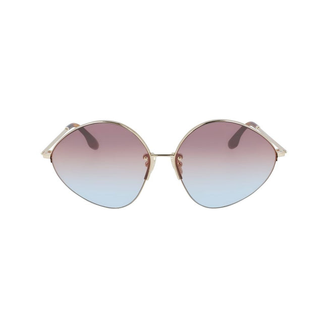Victoria Beckham Gold Metal Sunglasses Victoria Beckham