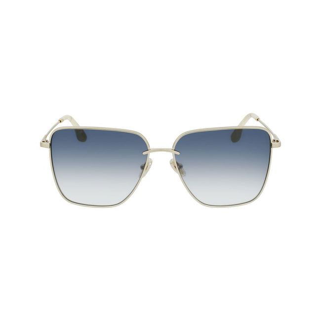 Victoria Beckham Gold Metal Sunglasses Victoria Beckham