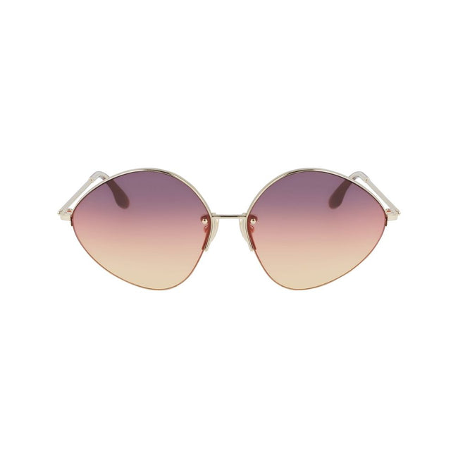 Victoria Beckham Gold Metal Sunglasses Victoria Beckham
