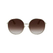 Victoria Beckham Gold Metal Sunglasses Victoria Beckham