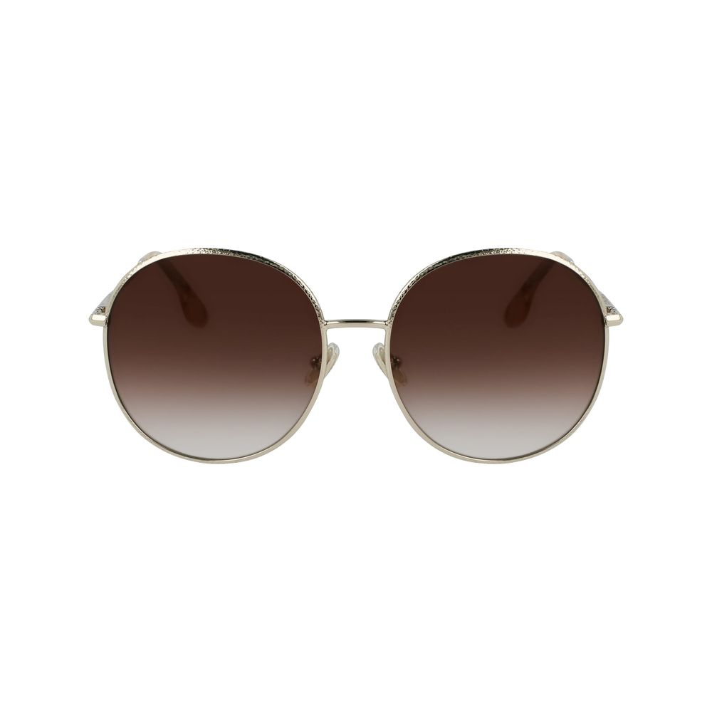Victoria Beckham Gold Metal Sunglasses Victoria Beckham