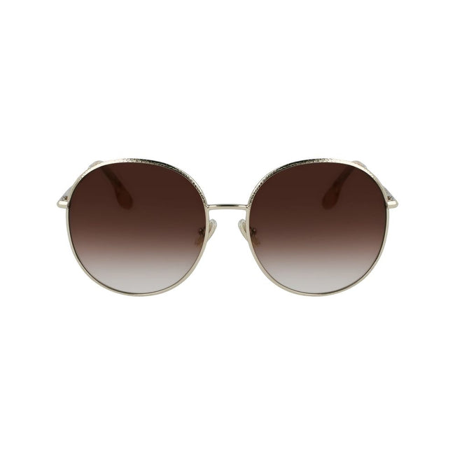 Victoria Beckham Gold Metal Sunglasses Victoria Beckham