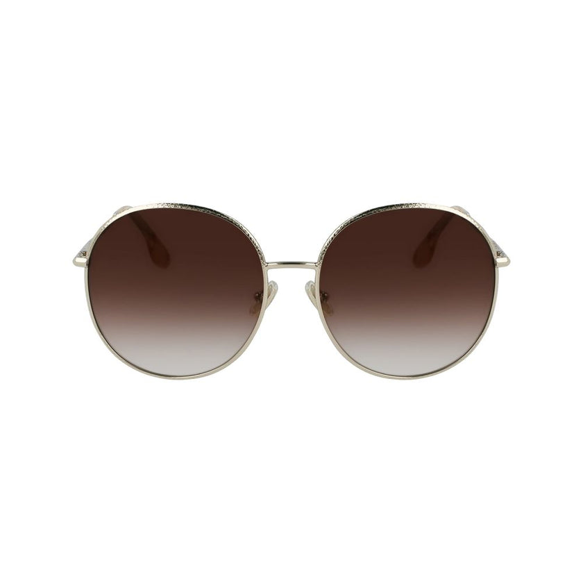 Victoria Beckham Gold Metal Sunglasses Victoria Beckham