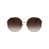 Victoria Beckham Gold Metal Sunglasses Victoria Beckham