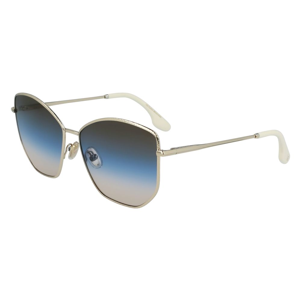 Victoria Beckham Gold Metal Sunglasses Victoria Beckham