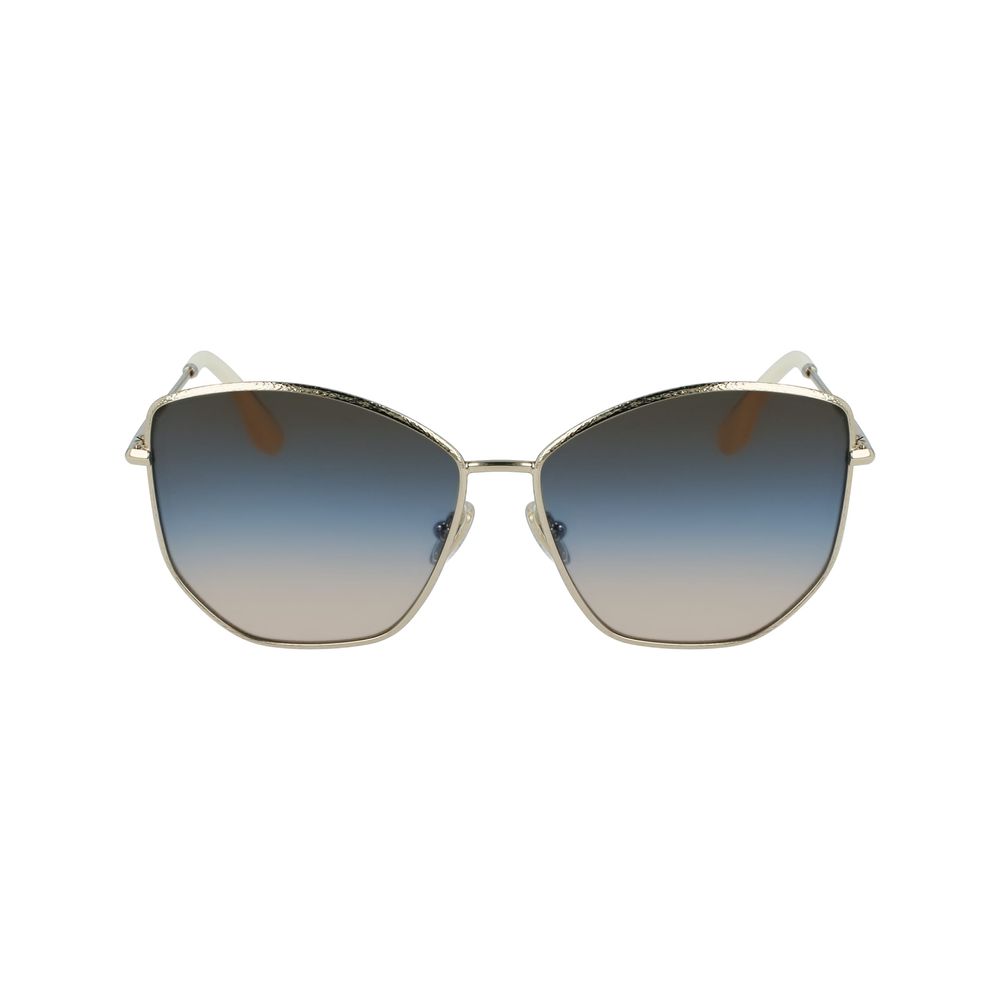 Victoria Beckham Gold Metal Sunglasses Victoria Beckham