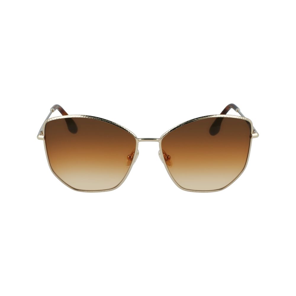Victoria Beckham Gold Metal Sunglasses Victoria Beckham