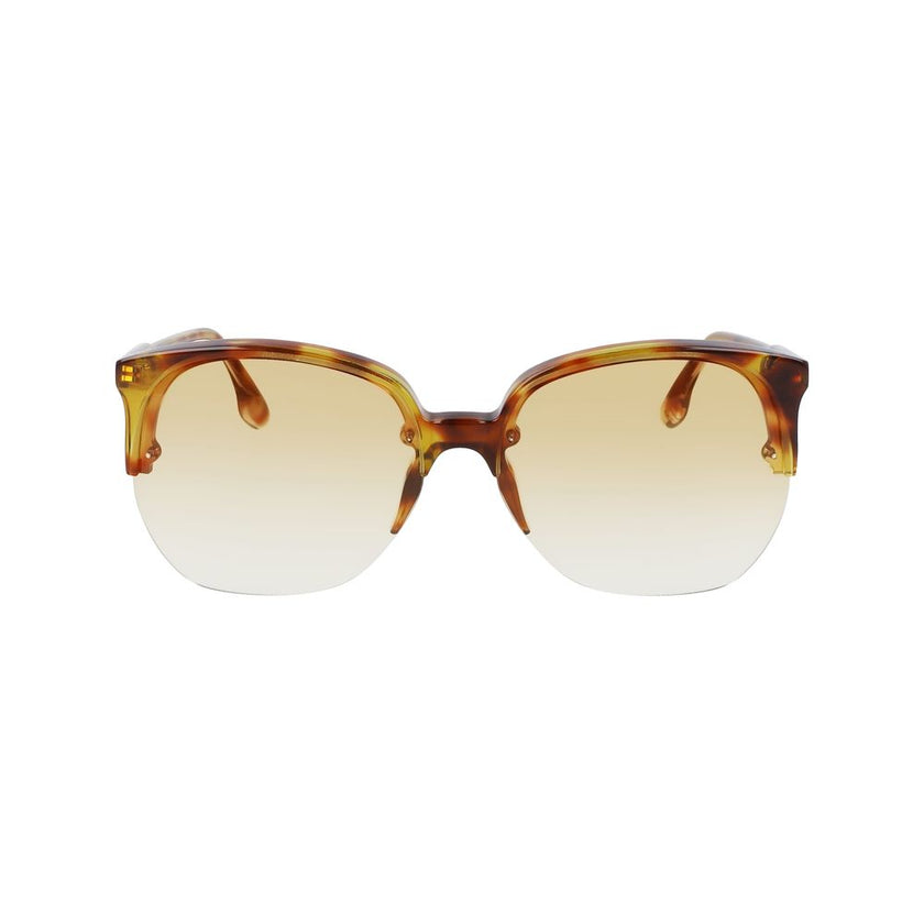 Victoria Beckham Brown Acetate Sunglasses Victoria Beckham