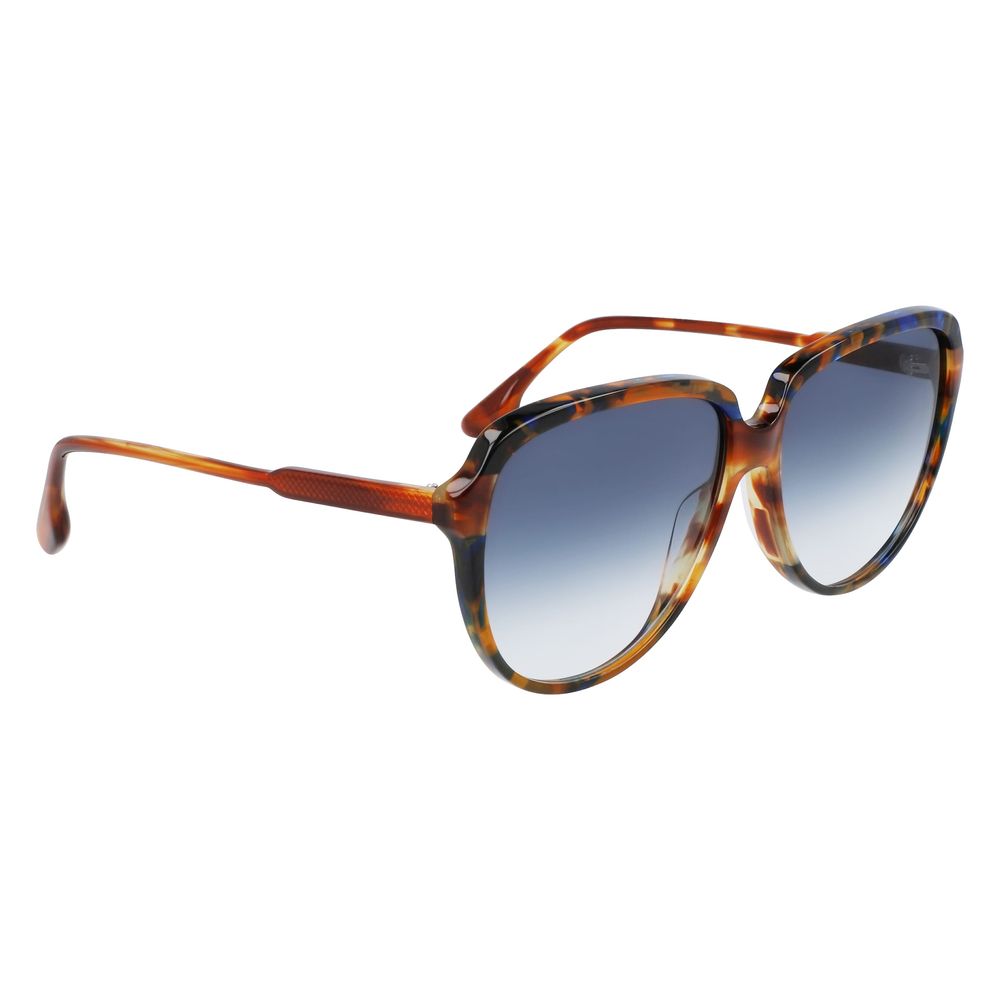 Victoria Beckham Brown Acetate Sunglasses Victoria Beckham
