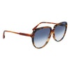 Victoria Beckham Brown Acetate Sunglasses Victoria Beckham