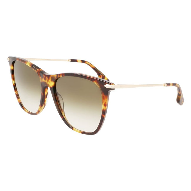 Victoria Beckham Brown Acetate Sunglasses Victoria Beckham
