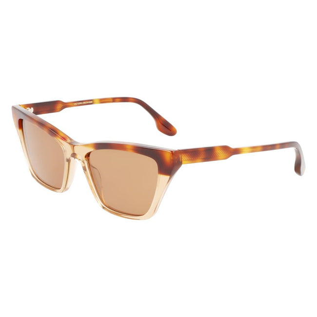 Victoria Beckham Brown Acetate Sunglasses Victoria Beckham