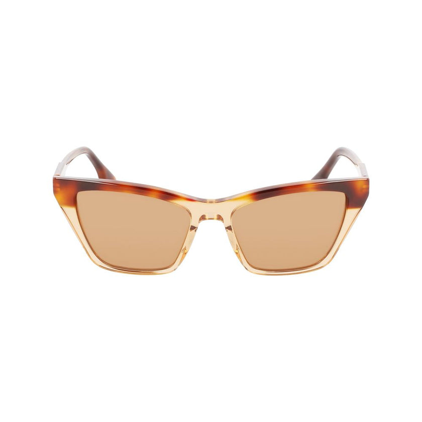Victoria Beckham Brown Acetate Sunglasses Victoria Beckham