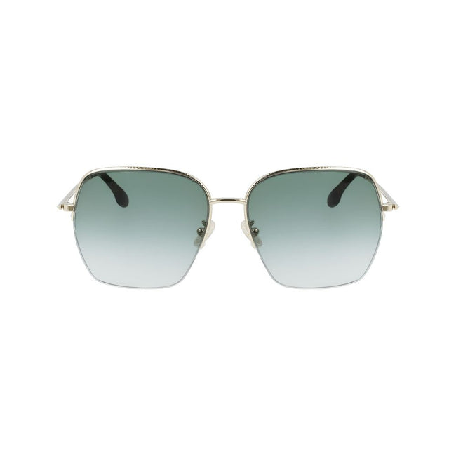 Victoria Beckham Gold Metal Sunglasses Victoria Beckham