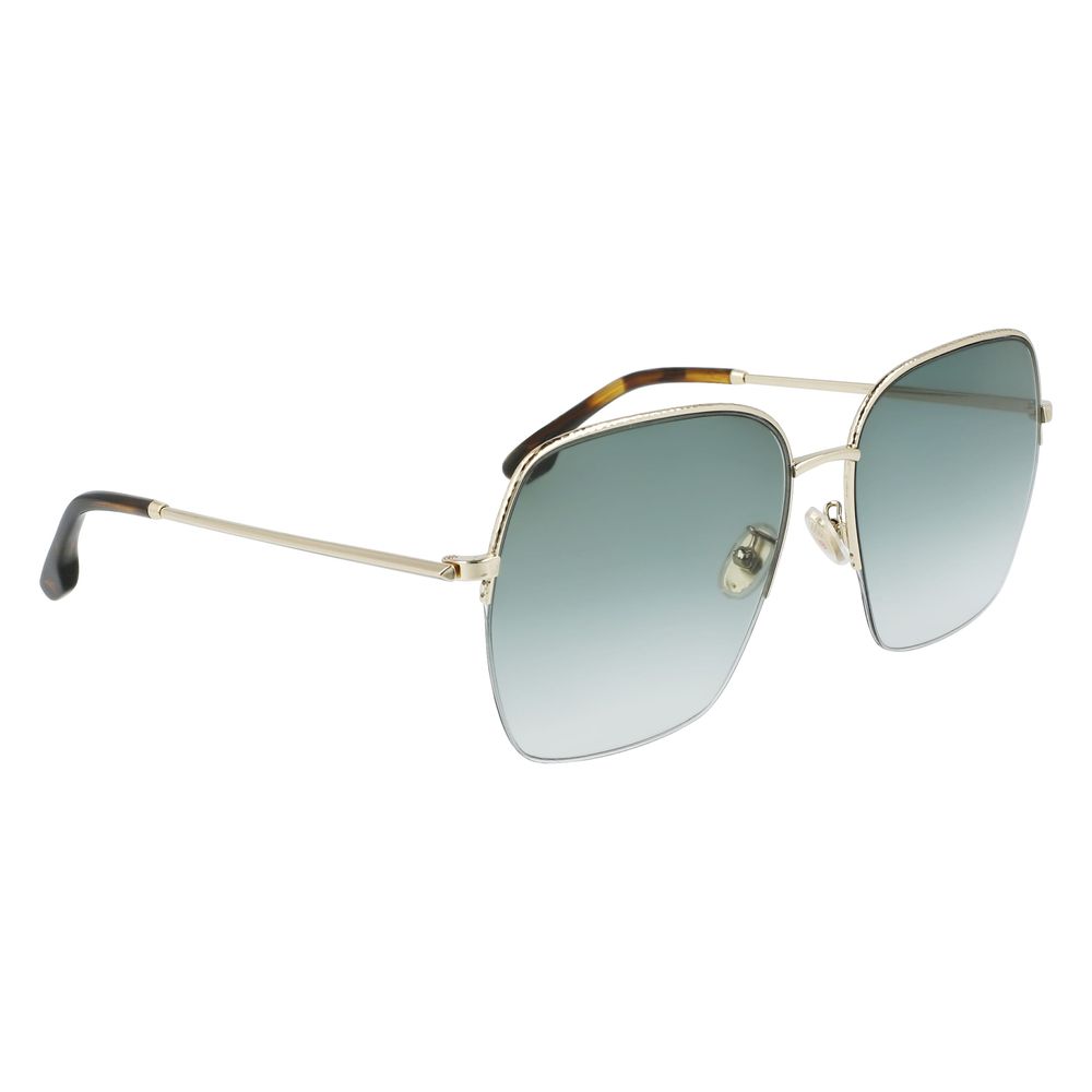 Victoria Beckham Gold Metal Sunglasses Victoria Beckham