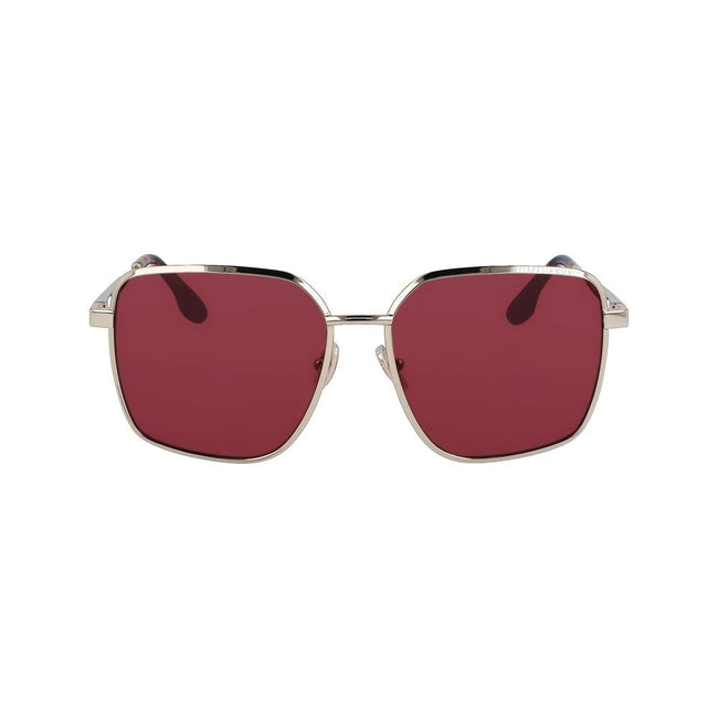 Victoria Beckham Gold Metal Sunglasses Victoria Beckham