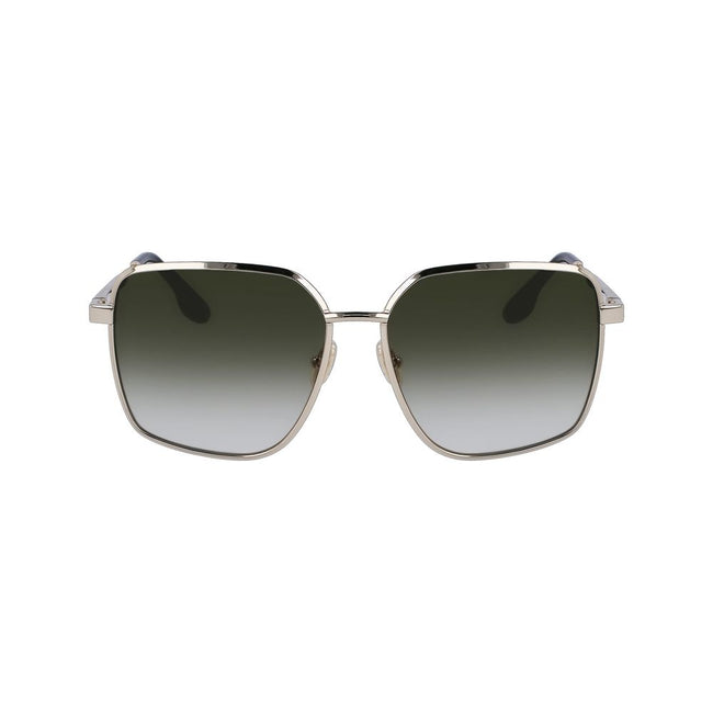 Victoria Beckham Yellow Metal Sunglasses Victoria Beckham