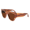Victoria Beckham Brown Acetate Sunglasses Victoria Beckham