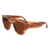 Victoria Beckham Brown Acetate Sunglasses Victoria Beckham