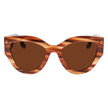 Victoria Beckham Brown Acetate Sunglasses Victoria Beckham