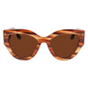 Victoria Beckham Brown Acetate Sunglasses Victoria Beckham
