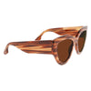 Victoria Beckham Brown Acetate Sunglasses Victoria Beckham