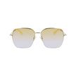 Victoria Beckham Gold Metal Sunglasses Victoria Beckham