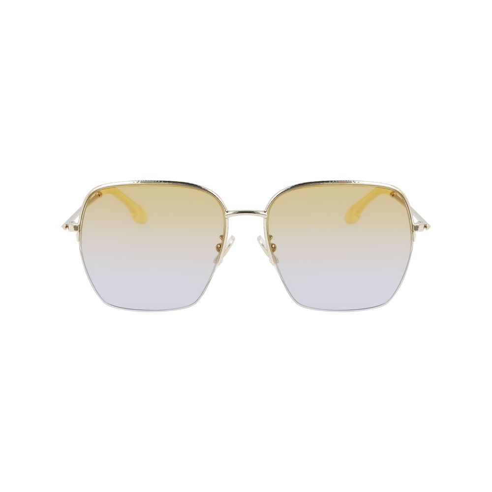 Victoria Beckham Gold Metal Sunglasses Victoria Beckham