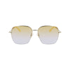 Victoria Beckham Gold Metal Sunglasses Victoria Beckham