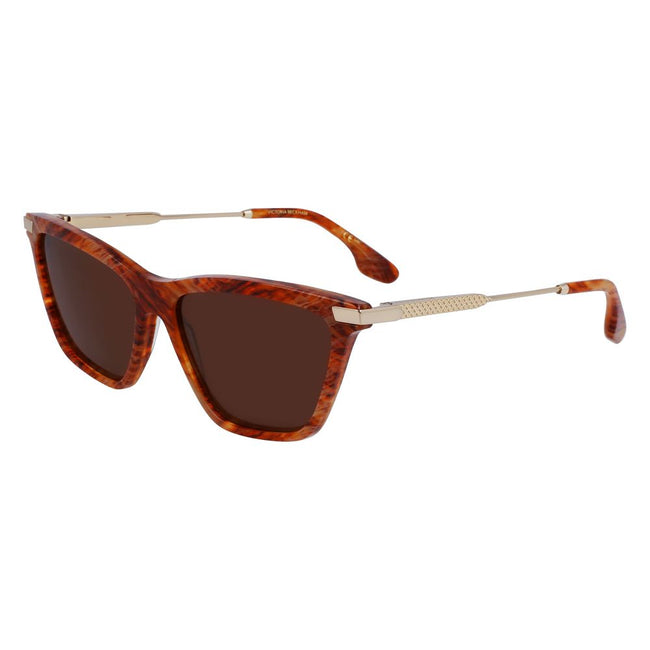 Victoria Beckham Brown Acetate Sunglasses Victoria Beckham