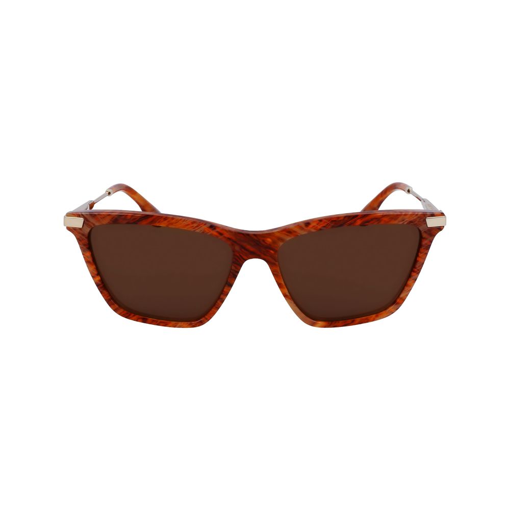 Victoria Beckham Brown Acetate Sunglasses Victoria Beckham